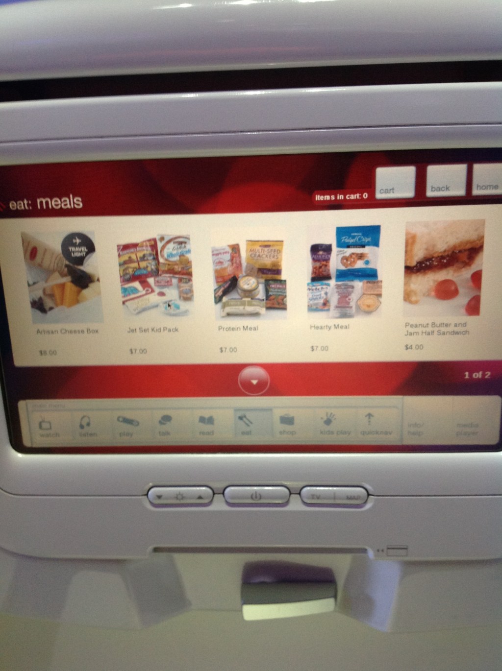 Automated Plane Food