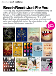 Glamour Beach Reads