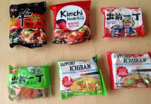 My favourite instant ramen brands.