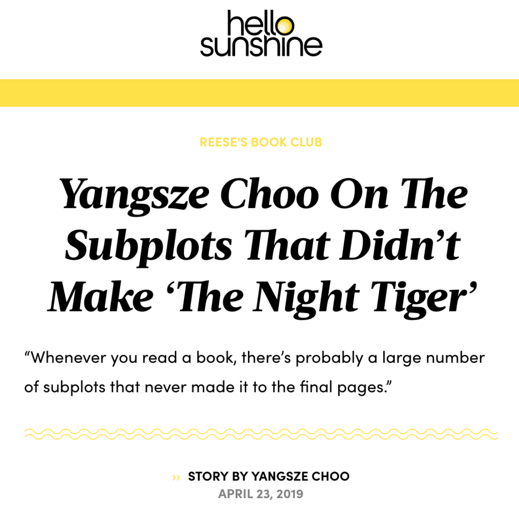 Actually…Not All Subplots Should be in Books